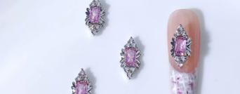 Zircon Nail Art Accessories Bow Heart Moon Irregular Multi-category 14