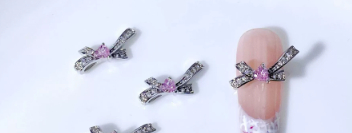 Zircon Nail Art Accessories Bow Heart Moon Irregular Multi-category 12