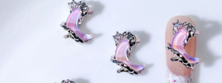 Zircon Nail Art Accessories Bow Heart Moon Irregular Multi-category 28