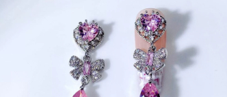 Zircon Nail Art Accessories Bow Heart Moon Irregular Multi-category 10