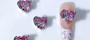 Zircon Nail Art Accessories Bow Heart Moon Irregular Multi-category 21