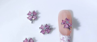 Zircon Nail Art Accessories Bow Heart Moon Irregular Multi-category 3