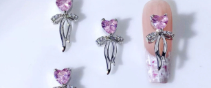 Zircon Nail Art Accessories Bow Heart Moon Irregular Multi-category 24