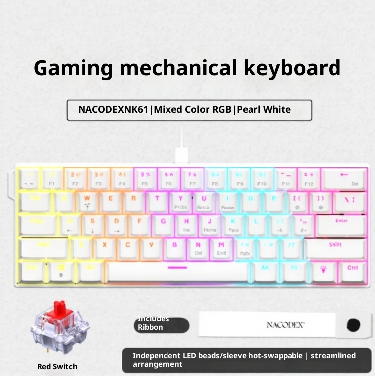 Ajazz NK61 Mechanical Keyboard 3