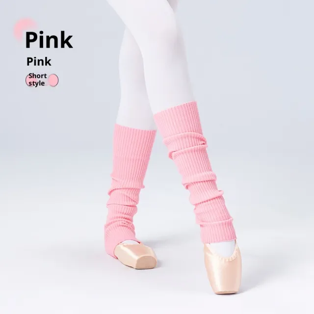 Leg Warmers Thermal Long Dance Sports Over the knee Socks Pink Short - Shop at LoveMi