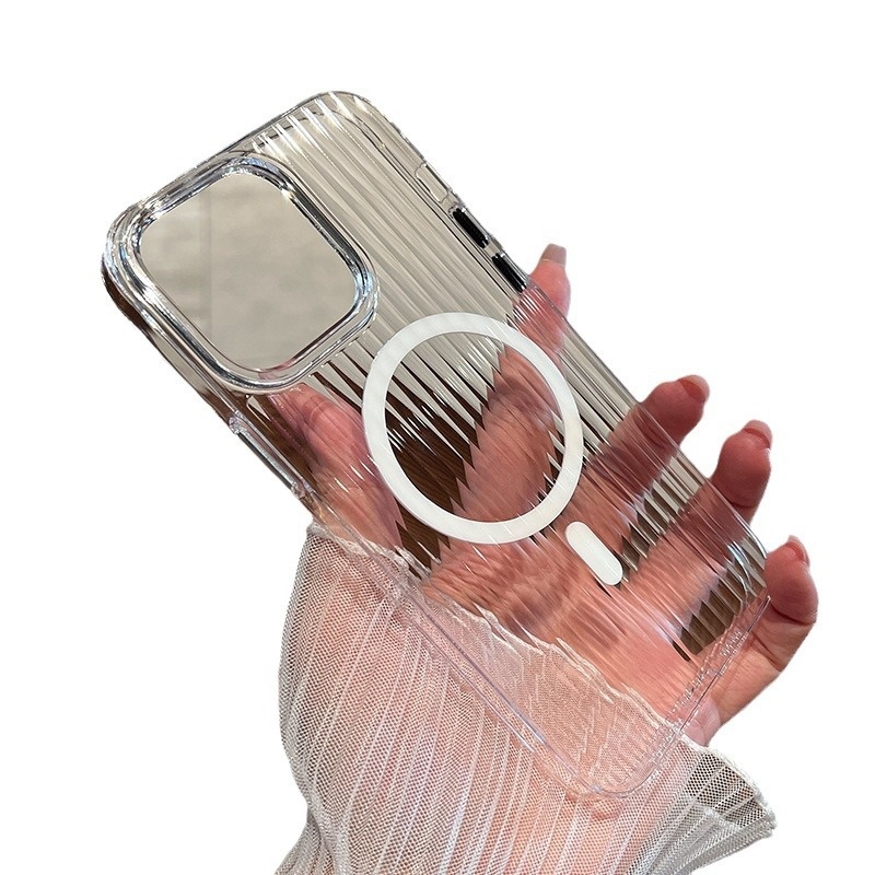 Corrugated Magnetic Stripe Full-coverage Anti-drop Phone Case - Image 4