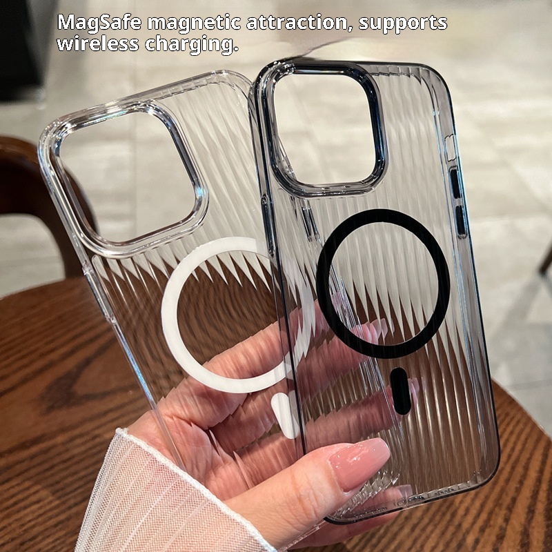 Corrugated Magnetic Stripe Full-coverage Anti-drop Phone Case - Image 5