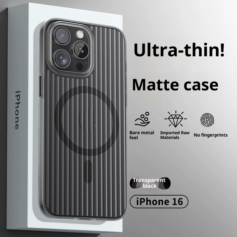 Corrugated Magnetic Stripe Full-coverage Anti-drop Phone Case
