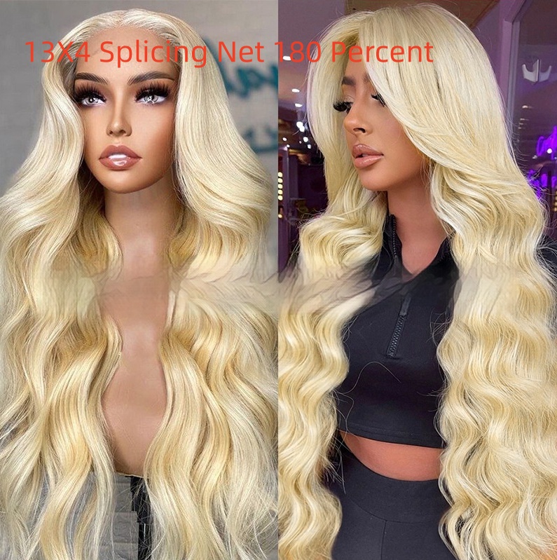 Full Human Hair Wig Headgear 6