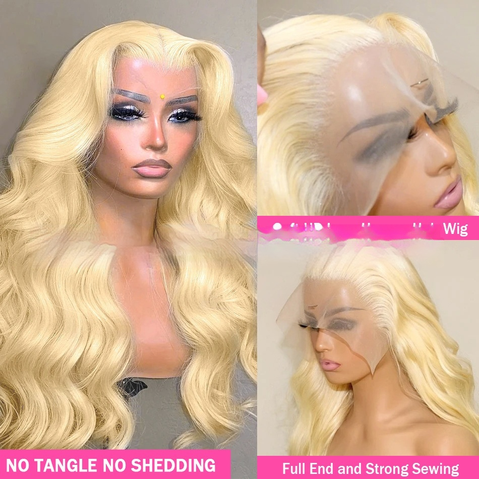 Full Human Hair Wig Headgear 4