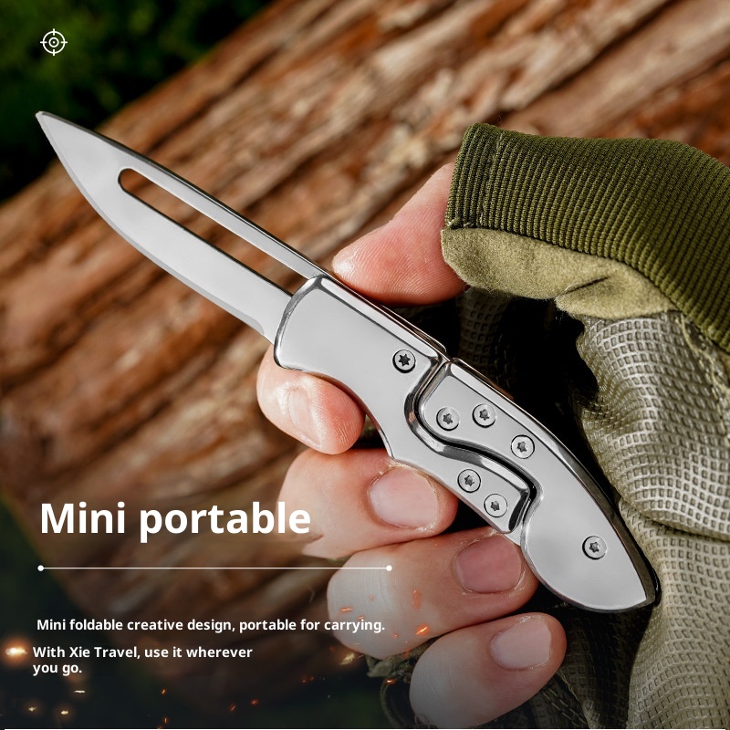 Outdoor Folding Knife Mini Mechanical Stainless Steel