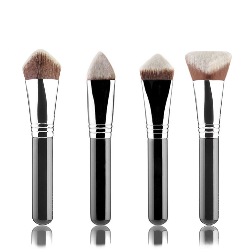 Single 3D4D Pyramid Contour Powder Foundation Brush Makeup Artist 5