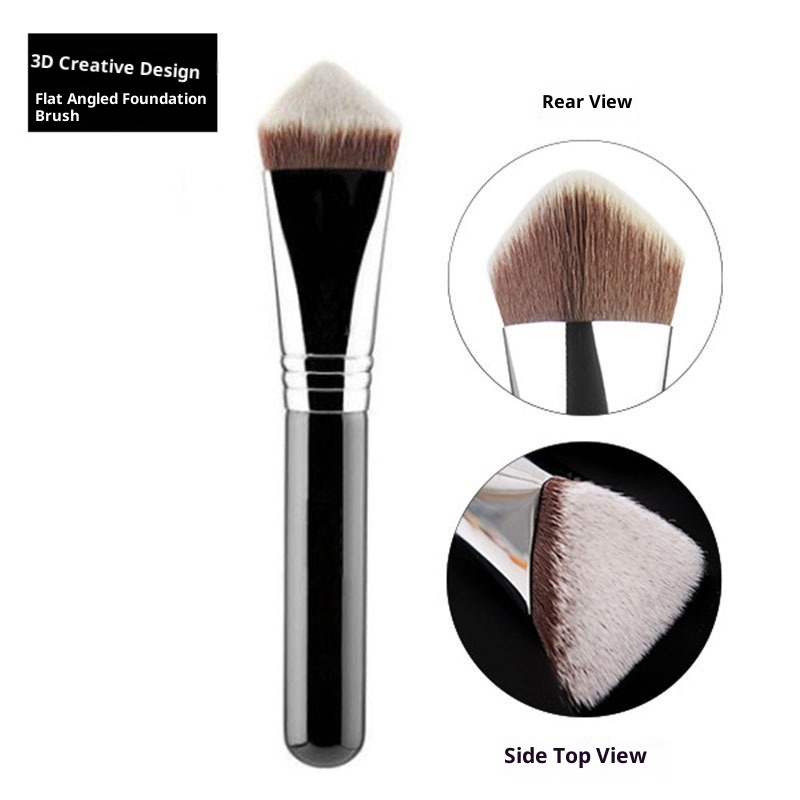Single 3D4D Pyramid Contour Powder Foundation Brush Makeup Artist 7