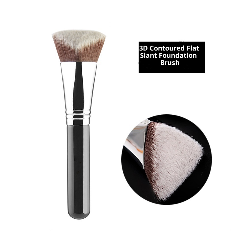 Single 3D4D Pyramid Contour Powder Foundation Brush Makeup Artist 8
