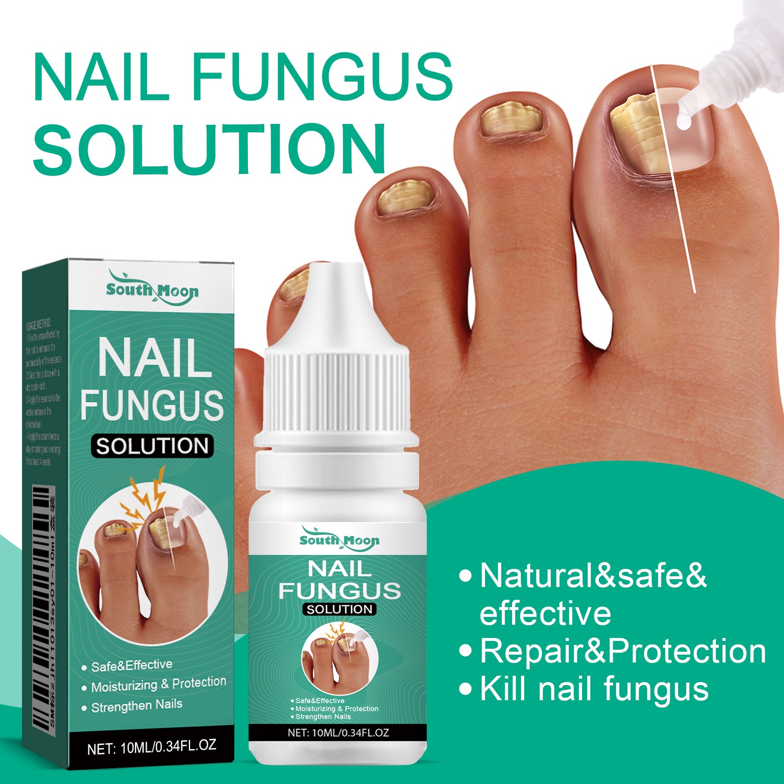 South Moon Nail Care Essence Moisturizing And Cleansing For Hands And Feet