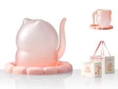 Cute Pet-shaped Grape Purple Heat-resistant Glass Water High-value Coffee Cup Design Gift - Almond Sugar - View 1