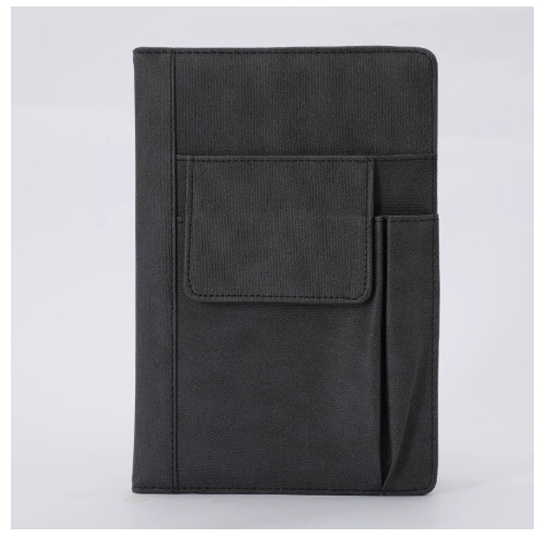 Notepad Multi-functional Pocket Planner Cloth Texture PU Leather Stationery Notebook 2