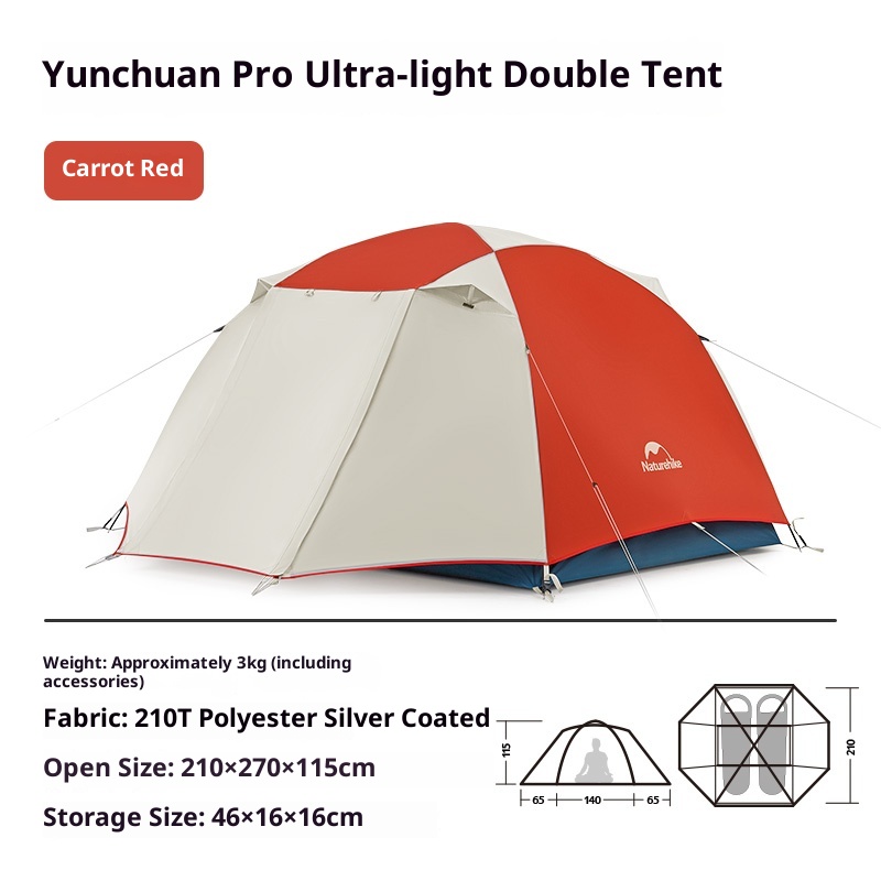 Ultralight Hiking Tent Portable Outdoor Camping Tent 4