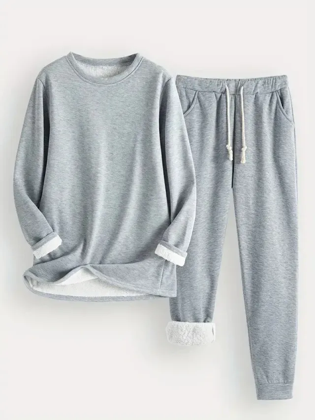 Women's Everyday Comfort Lounge Set Grey - Shop at LoveMi