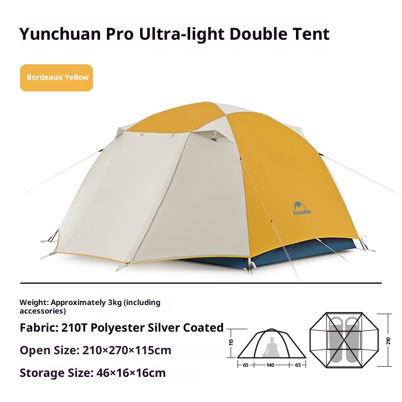 Ultralight Hiking Tent Portable Outdoor Camping Tent 7