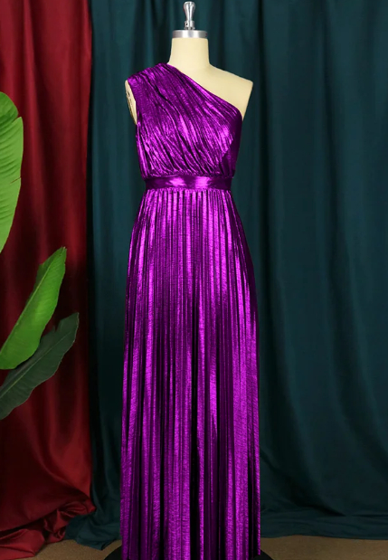 Large Swing Skirt Pleated Dress Women