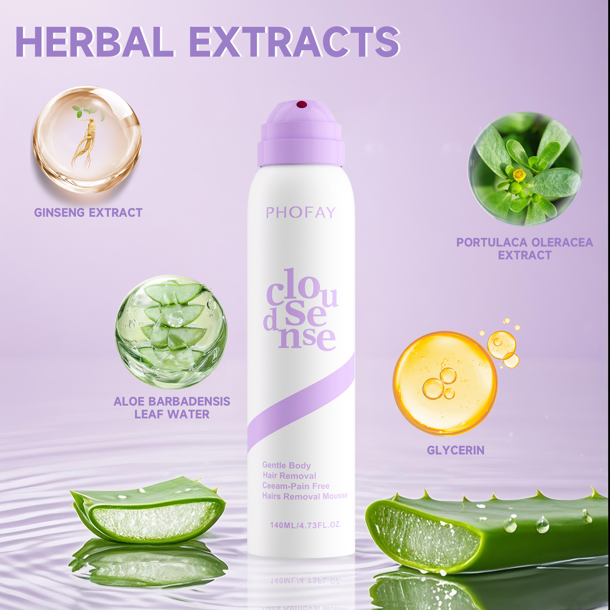 C-H006 Spray Depilatory Cream image 2