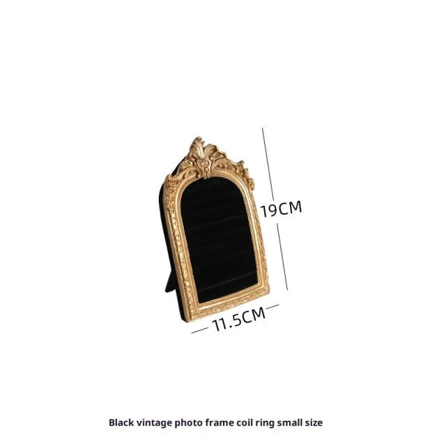 Vintage Photo Frame Prop Suede Home Jewelry Display Stand Black - Shop at LoveMi