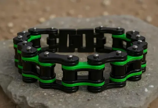 European And American Popular Stainless Steel Bicycle Bracelet