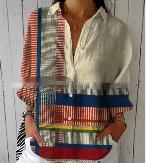 Women's Long Shirt For Summer - Cxcs197