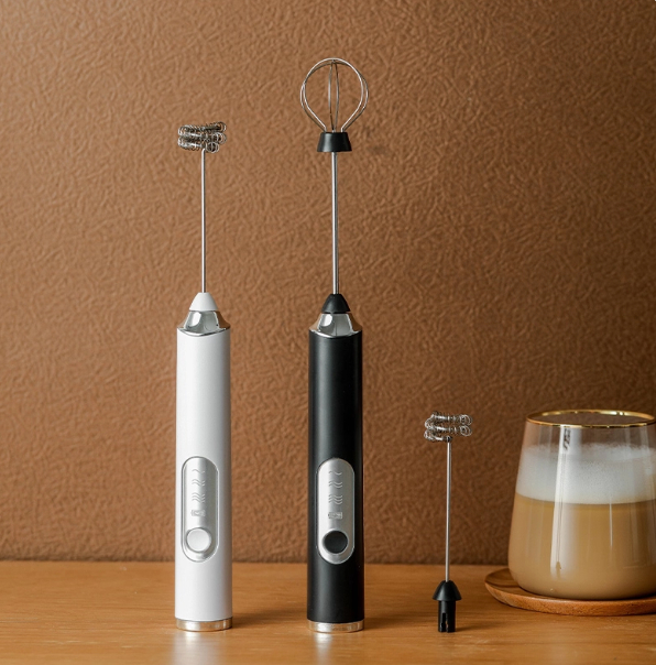 Electric coffee frother, milk frother, milk foam frother,
