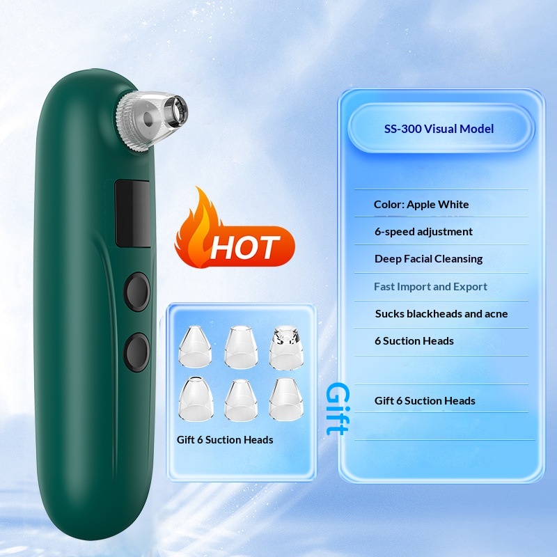 Visual HD Electric Pore Cleanser Blackhead Remover Facial Cleaning Device