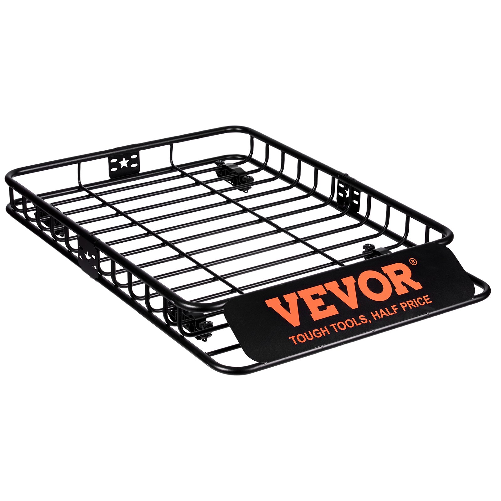 Roof Rack Cargo Basket, 130.5 X 91.5 X 12.7 Cm Rooftop Cargo Carrier W 15 Cu Ft Waterproof Cargo Bag, 90 Kg Capacity Universal Rack Carrier For SUV, Truck - Image 5