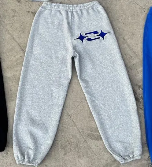 Autumn And Winter Casual Retro Hip hop Sportswear Fashionable Hoodie Gray Pants - Shop at LoveMi