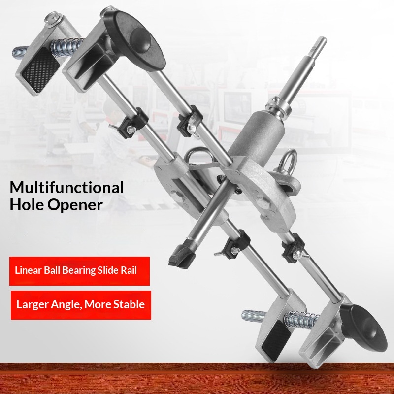 Solid Wood Door Lock Hole Opener Carpenter Quick Installation Lock Tool