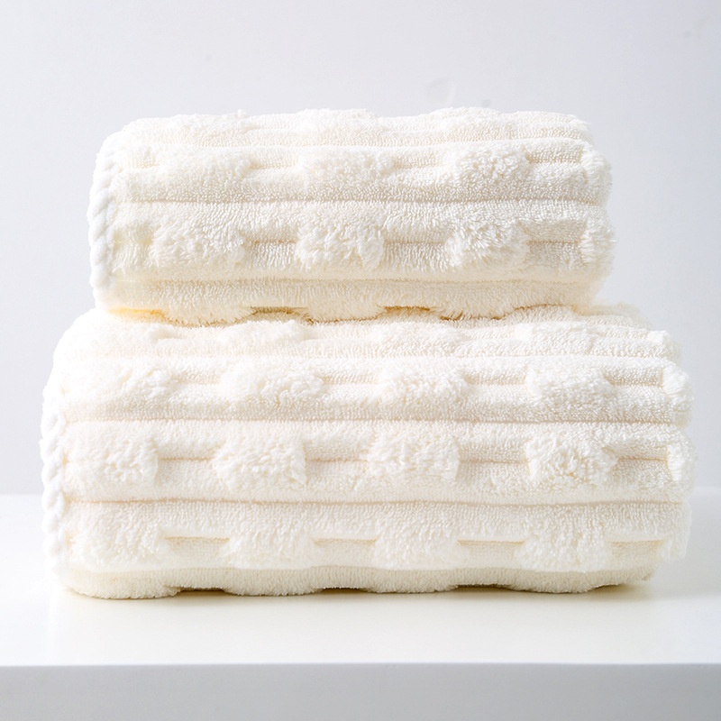 Thickened And Oversized Towel For Face Wash Coral Velvet