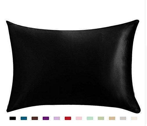 Silky Satin Hair Beauty Pillowcase Standard Queen 1PC - Image 1