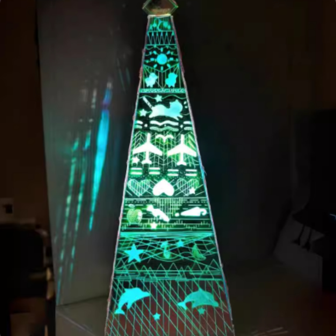 Kaleidoscope DIY Gift Box (Materials kits without light)