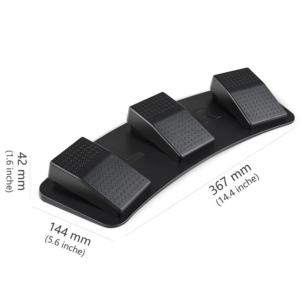 USB Three-Pedal Foot Control tastatur - Miniatyr 5