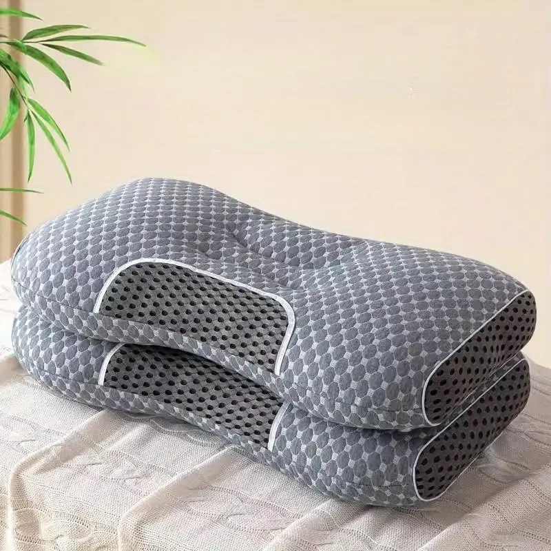 3D Knitted Cotton Massage Pillow