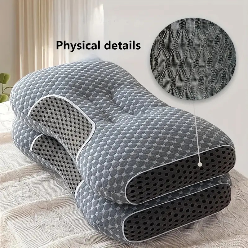 3D Knitted Cotton Massage Pillow
