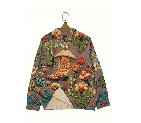 A Gentle And Relaxed Knitted Cardigan - Shop at LoveMi