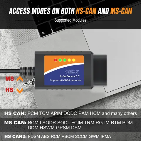 Hidden Feature Elm327 Modified Line Plus Car Diagnostic Tool