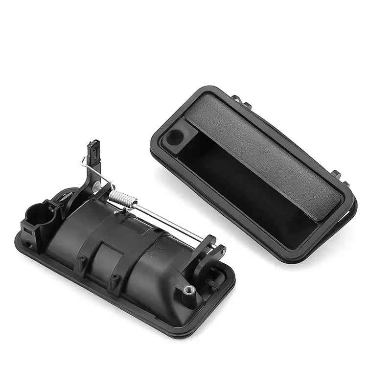 Outer Door Handle 2pcs Car Outer Handle With Lock Cylinder 1 Pair