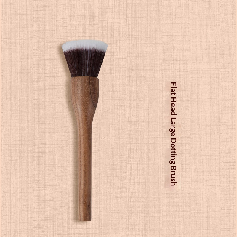 H Set Brush Vintage Soft Black Walnut Makeup Brush 11