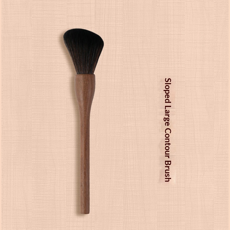 H Set Brush Vintage Soft Black Walnut Makeup Brush 10