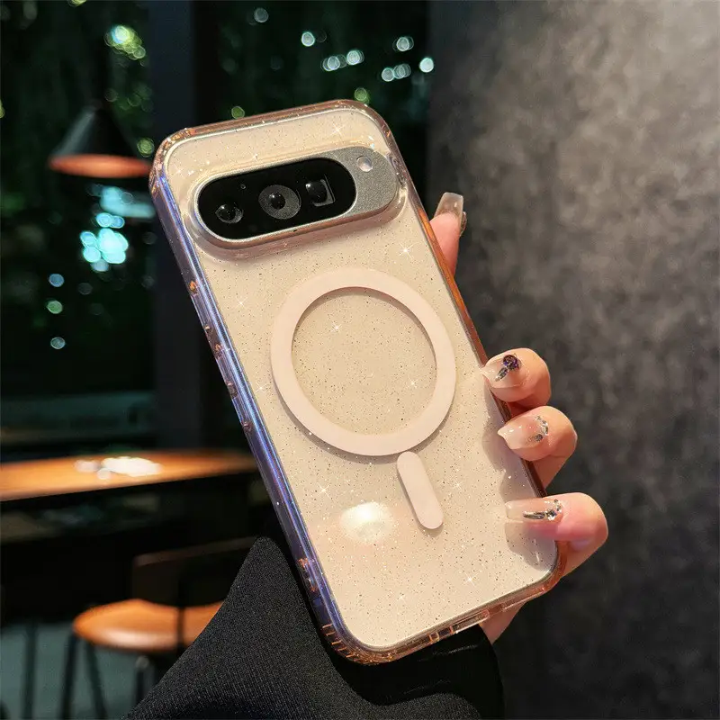 Starry Sky Magnetic Transparent Phone Case