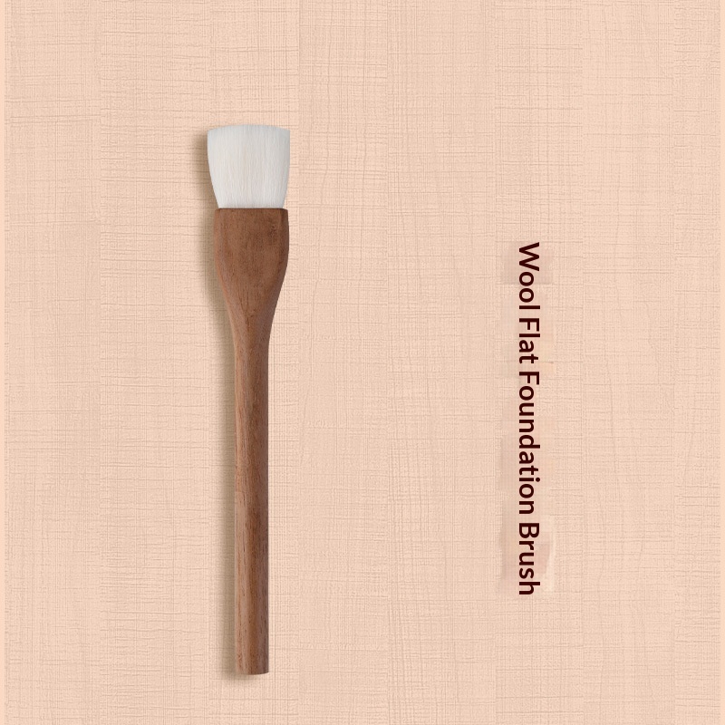 H Set Brush Vintage Soft Black Walnut Makeup Brush 14