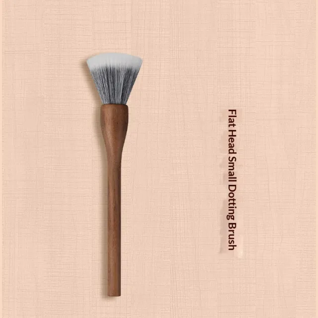 H Set Brush Vintage Soft Black Walnut Makeup Brush Single Small Dotted Brush - Shop at LoveMi