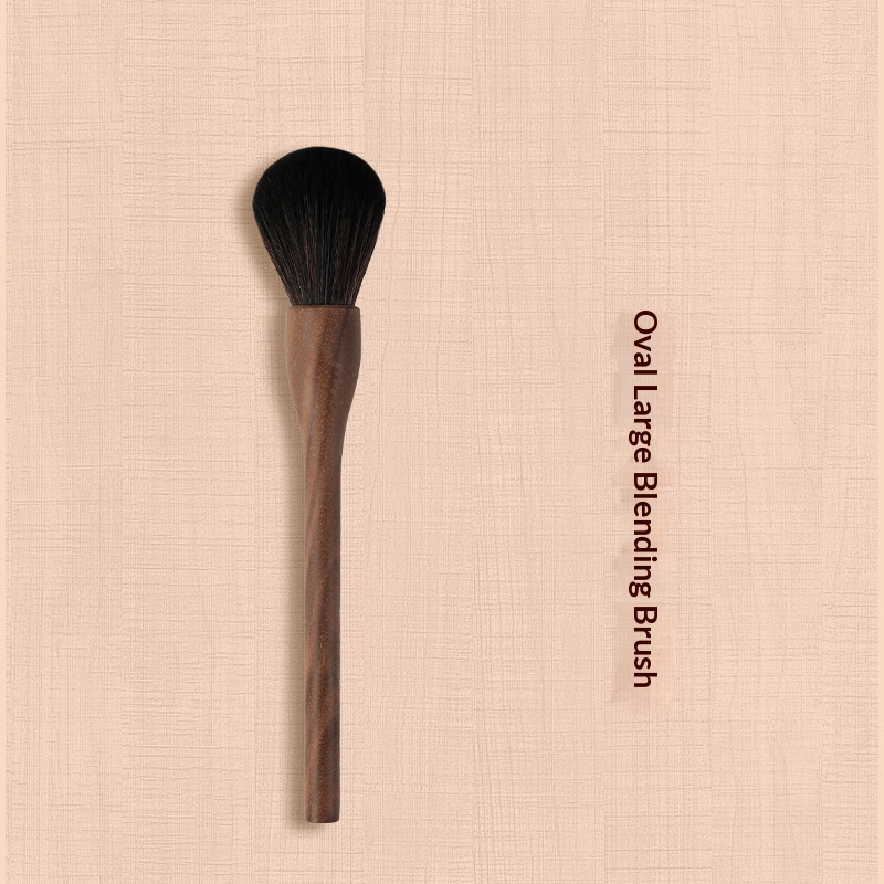 H Set Brush Vintage Soft Black Walnut Makeup Brush 9