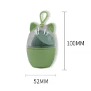 Light Green Beveled Cut